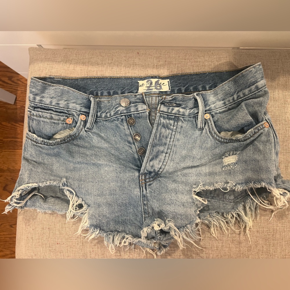 Free people Jean shorts